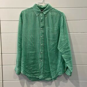 Ralph Lauren Linen Shirt Size L